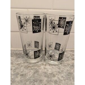 (2)‎ ATOMIC BLACK STARBURST MCM GLASSES 5.5IN